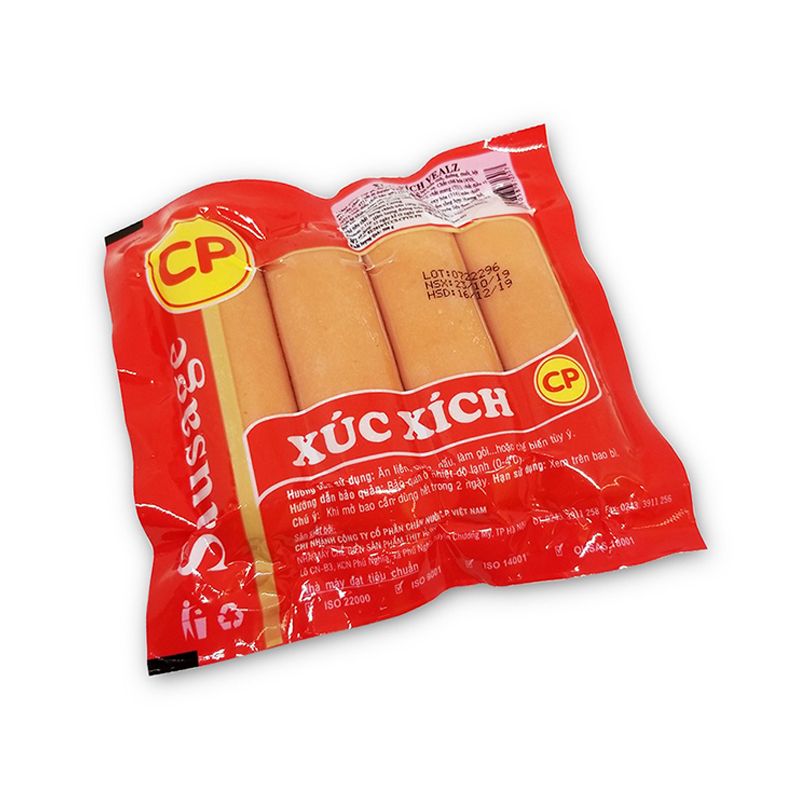 Xúc xích CP Vealz 8 chiếc