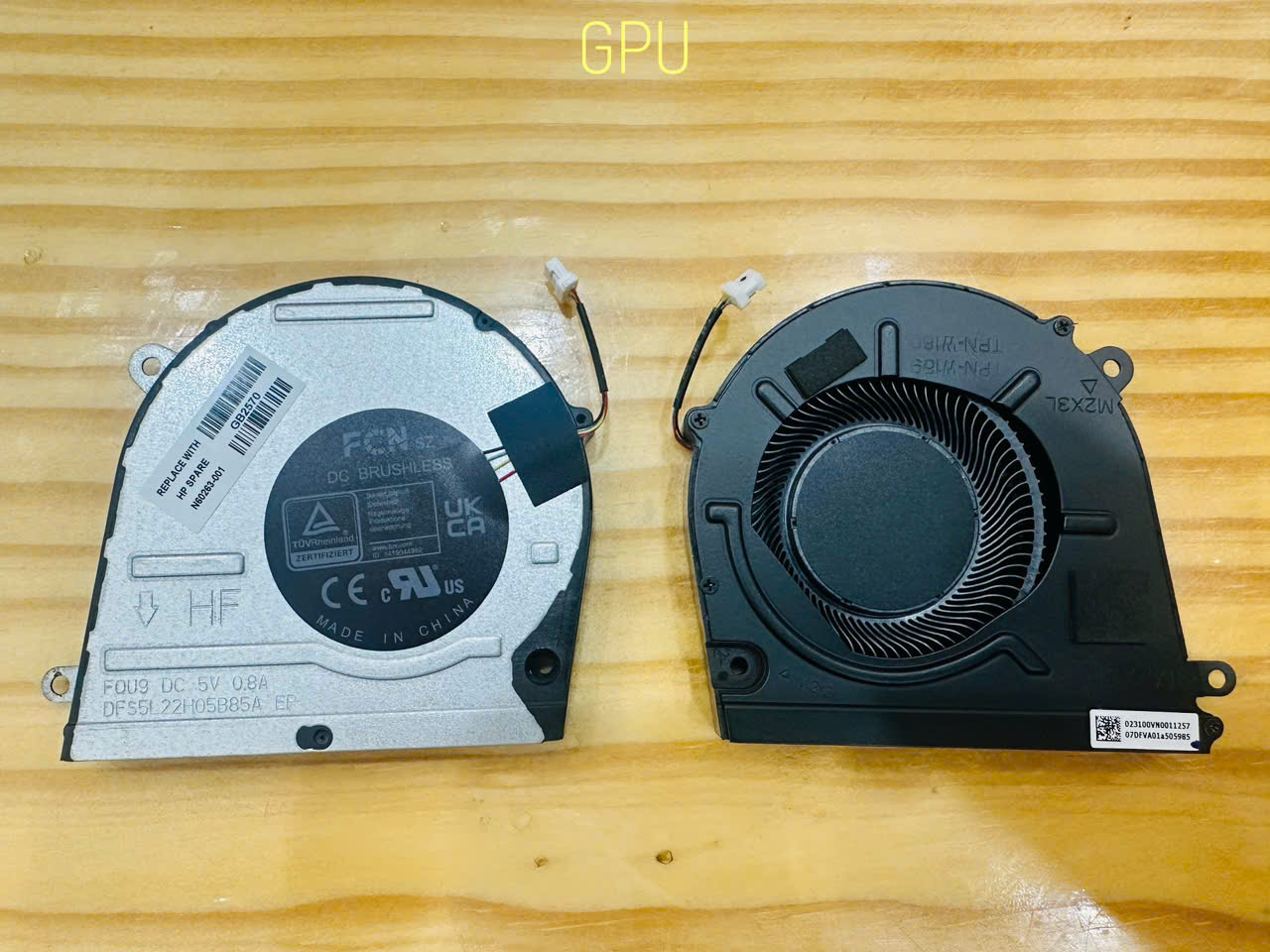 Fan Hp Pavilion Plus 14-EY 14-EW 14EY  14EW N60150-001  CPU GPU 5V