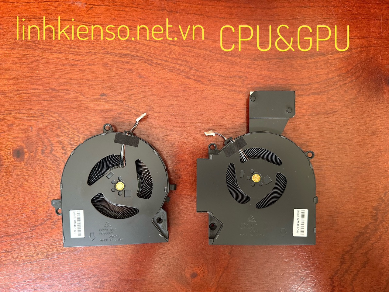 Fan Laptop HP OMEN 16-B 16-C 16B 16C 12V M75487-001 CPU M75488-001 GPU Fan HP OMEN 16-B 16-C 16B 16C  mới
