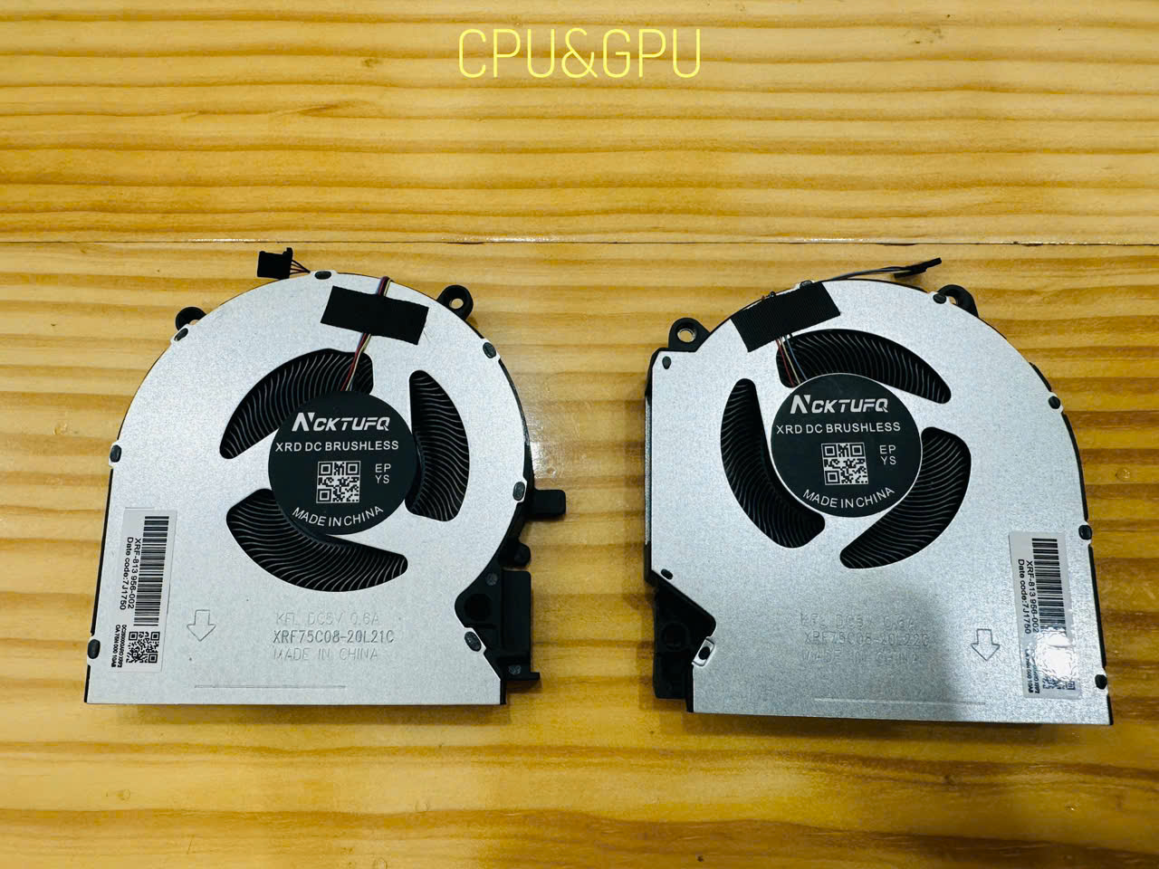 Fan HP VICTUS 16D 16E 5V 80W  TPN-Q263 Q264 CPU GPU Hàng Linh Kiện
