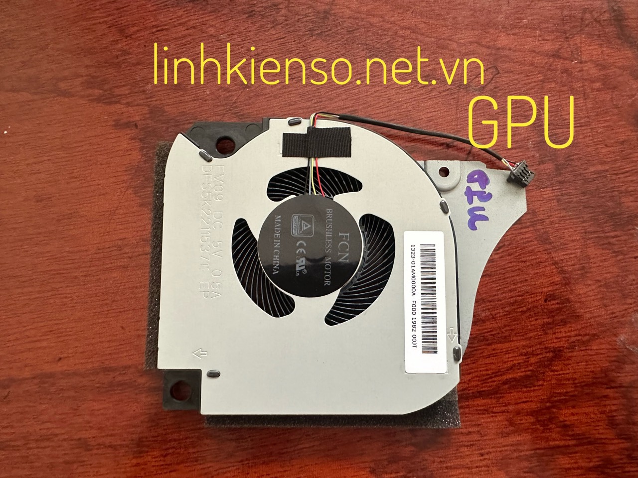 Fan Laptop Dell G5 5590 G7 7790 09THTN DFSCK221151811 1323-01AP000 CPU GPU Loại 5V New