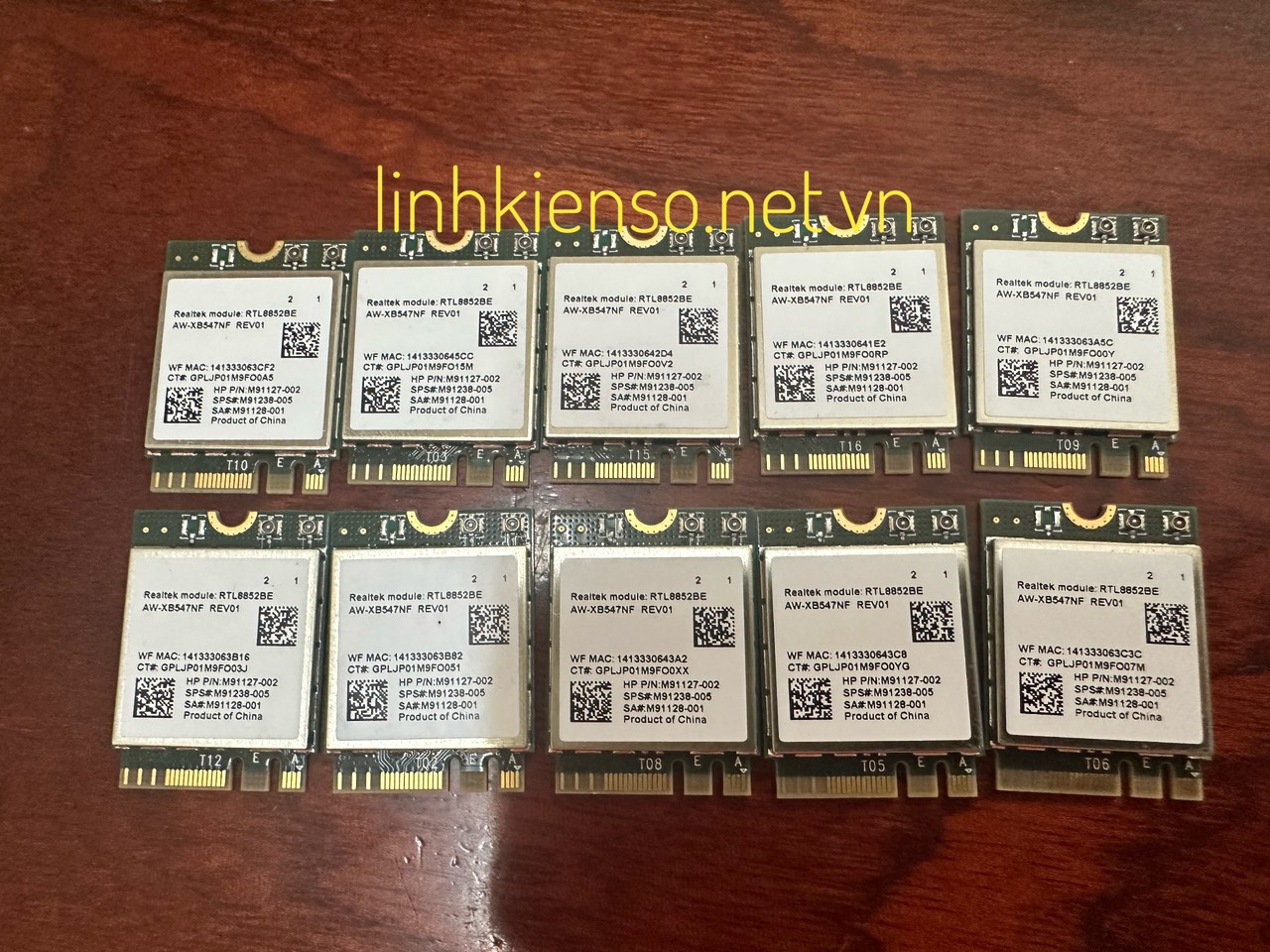 Card Intel WiFi 6 RTL8852BE M.2 NGFF 2.4G/5G 1800Mbps Bluetooth 5.0