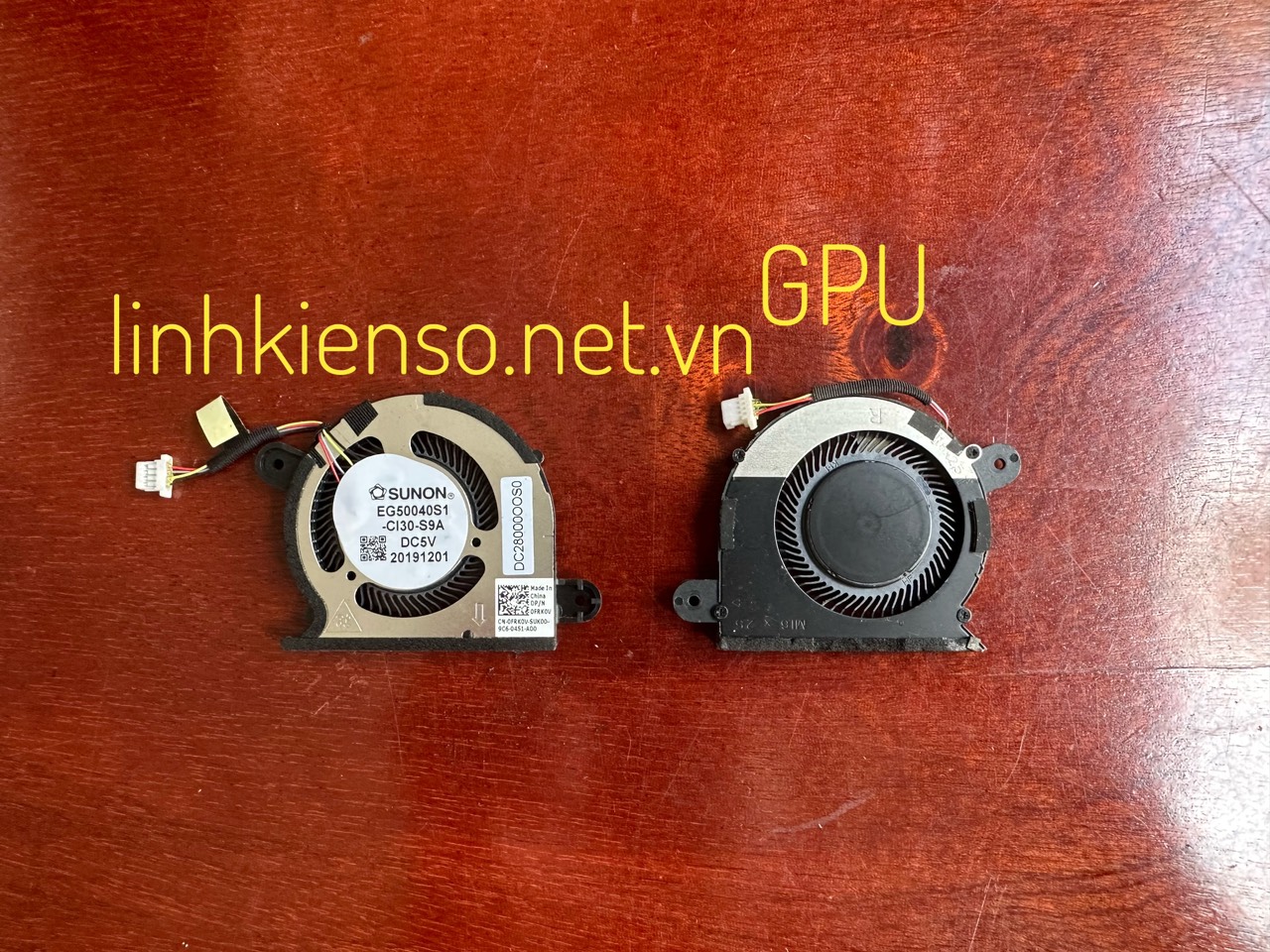 Fan Dell XPS 13 9300 9310 0WX28K 0FRK0V CPU+GPU New