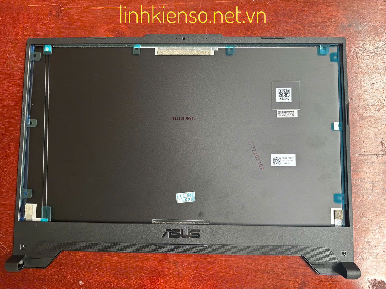 Bộ Vỏ Laptop Asus TUF AIR F15 FX517 FX507 Đen Nhôm