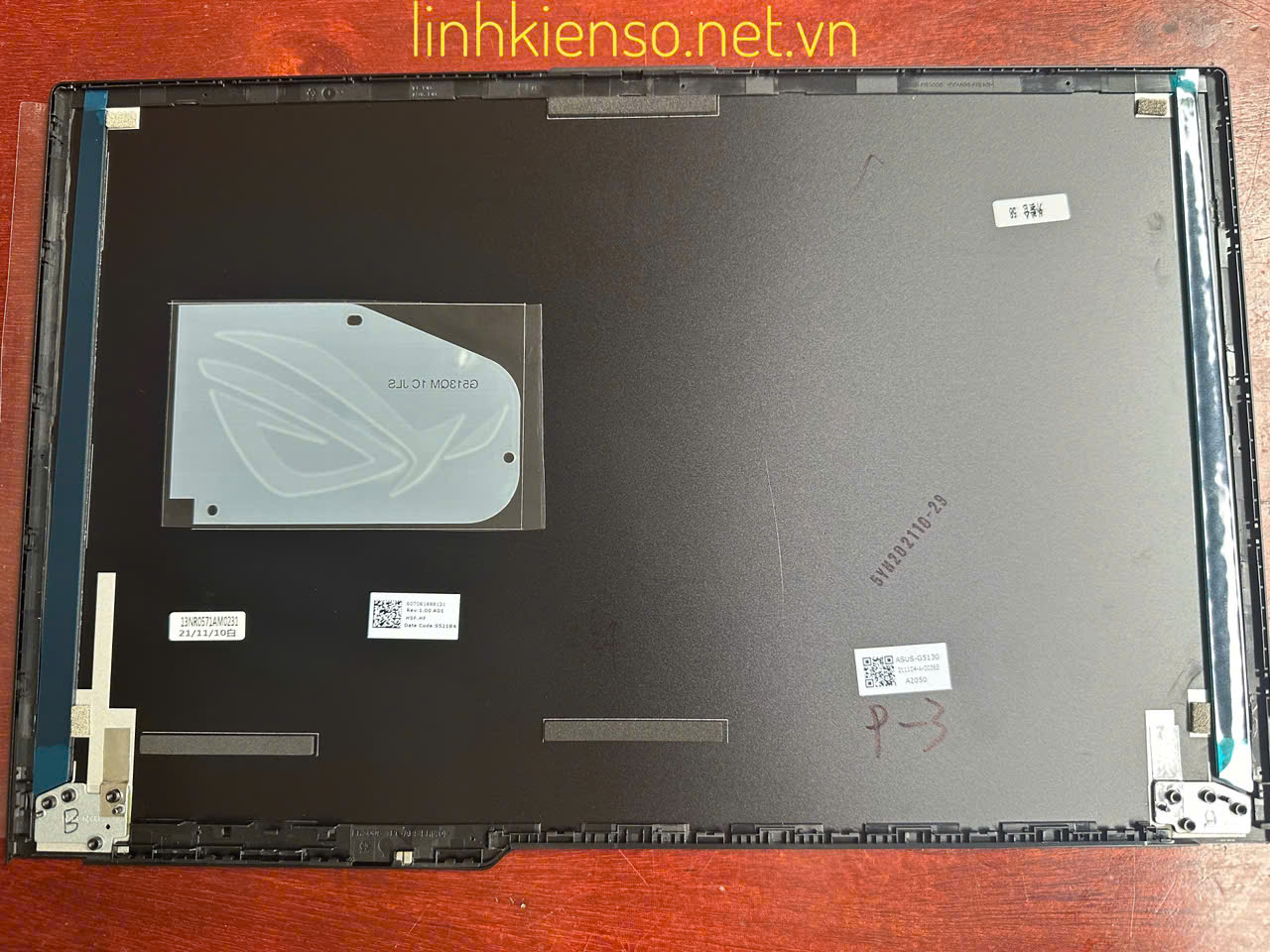 Bộ Vỏ Laptop Asus ROG Strix G513 G513Q G513QY G513QR Đen nhôm mới