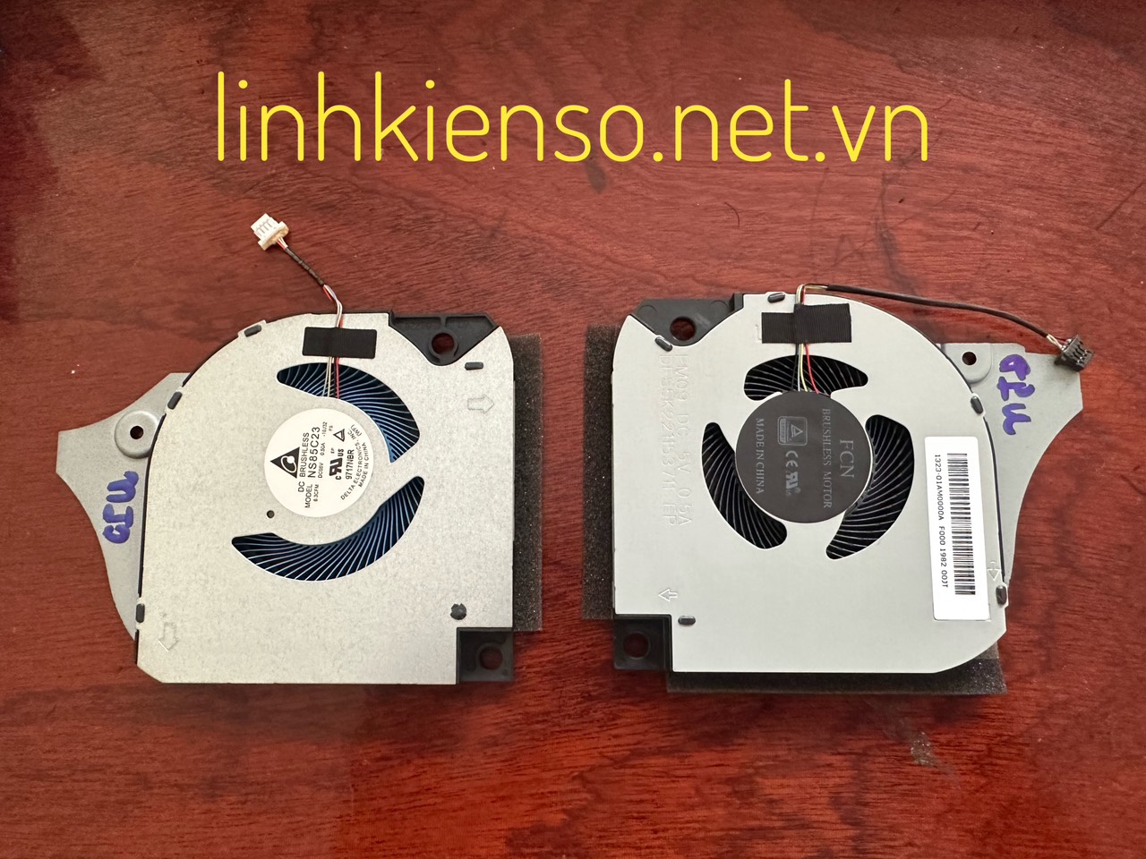 Fan Laptop Dell G5 5590 G7 7790 09THTN DFSCK221151811 1323-01AP000 CPU GPU Loại 5V New