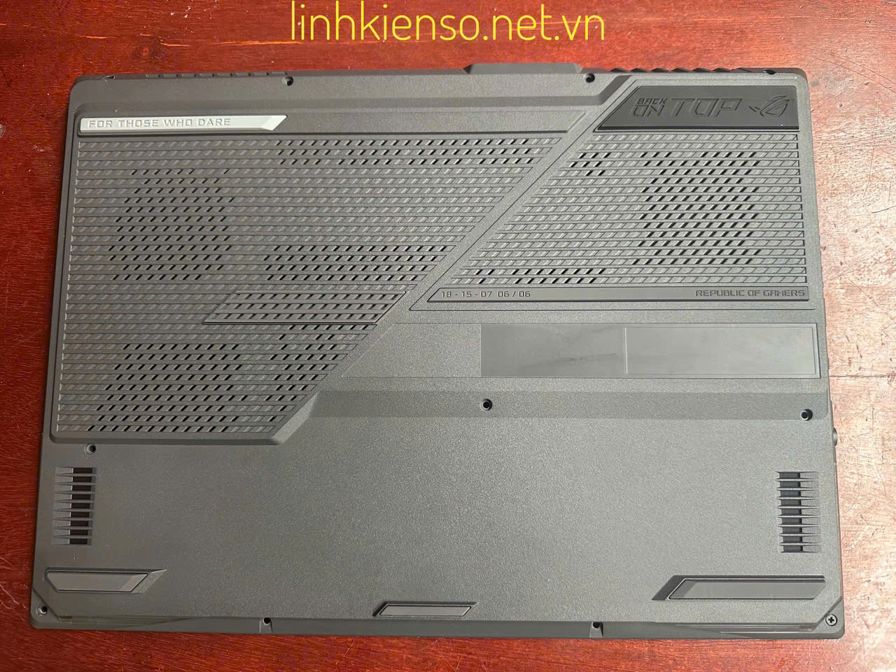 Bộ Vỏ Laptop Asus ROG Strix G513 G513Q G513QY G513QR Đen nhôm mới