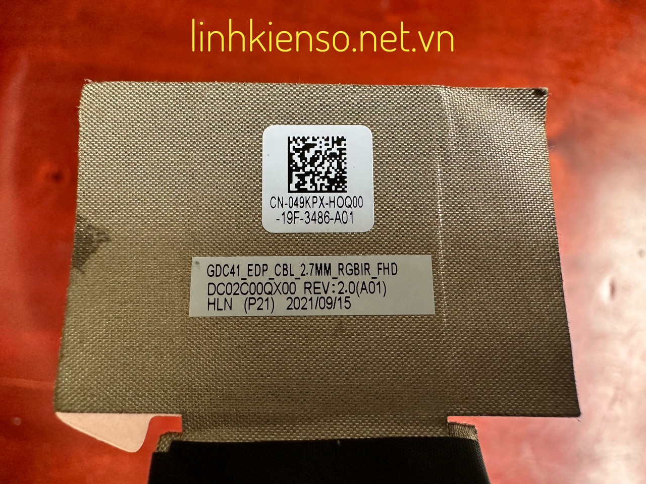 Cáp màn hình Dell Latitude 7420 E7420 049KPX DC02C00QX00 mới