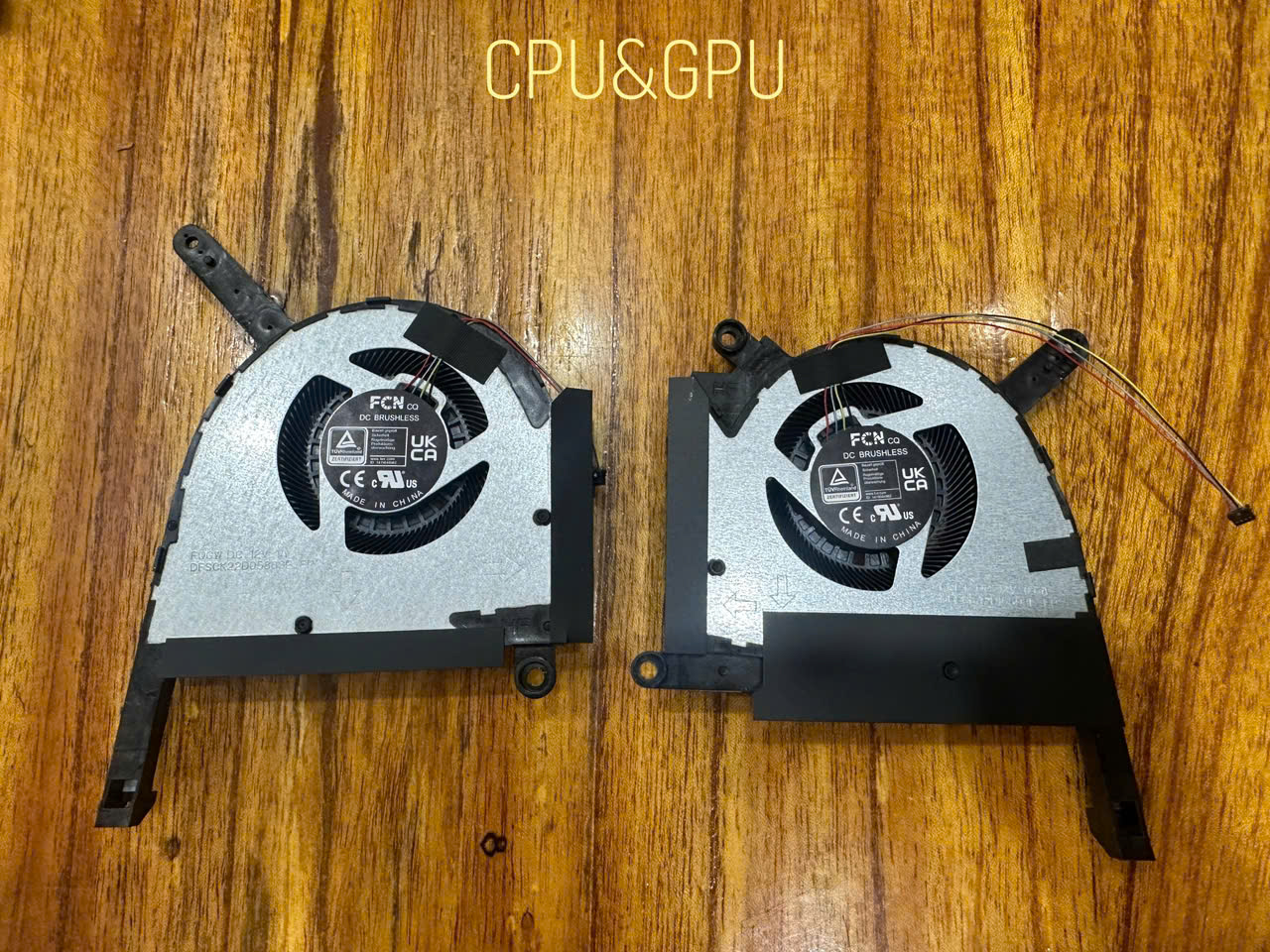 Fan Asus TUF Gaming  FX507 FX507ZC FX507ZE FA507 FA507RE FA507RC 5V 12V CPU&GPU 2022