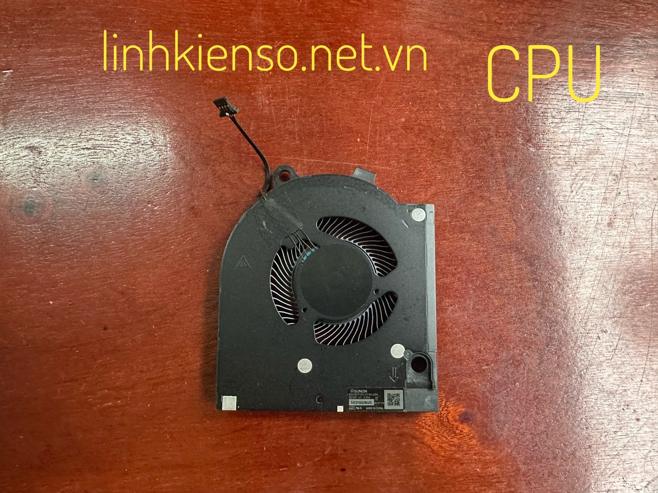 Fan Dell G15 5510 5511 5515 2021 DFSCK22115181T FNCW FNCV RTX3070 12V 1A CPU&GPU dày