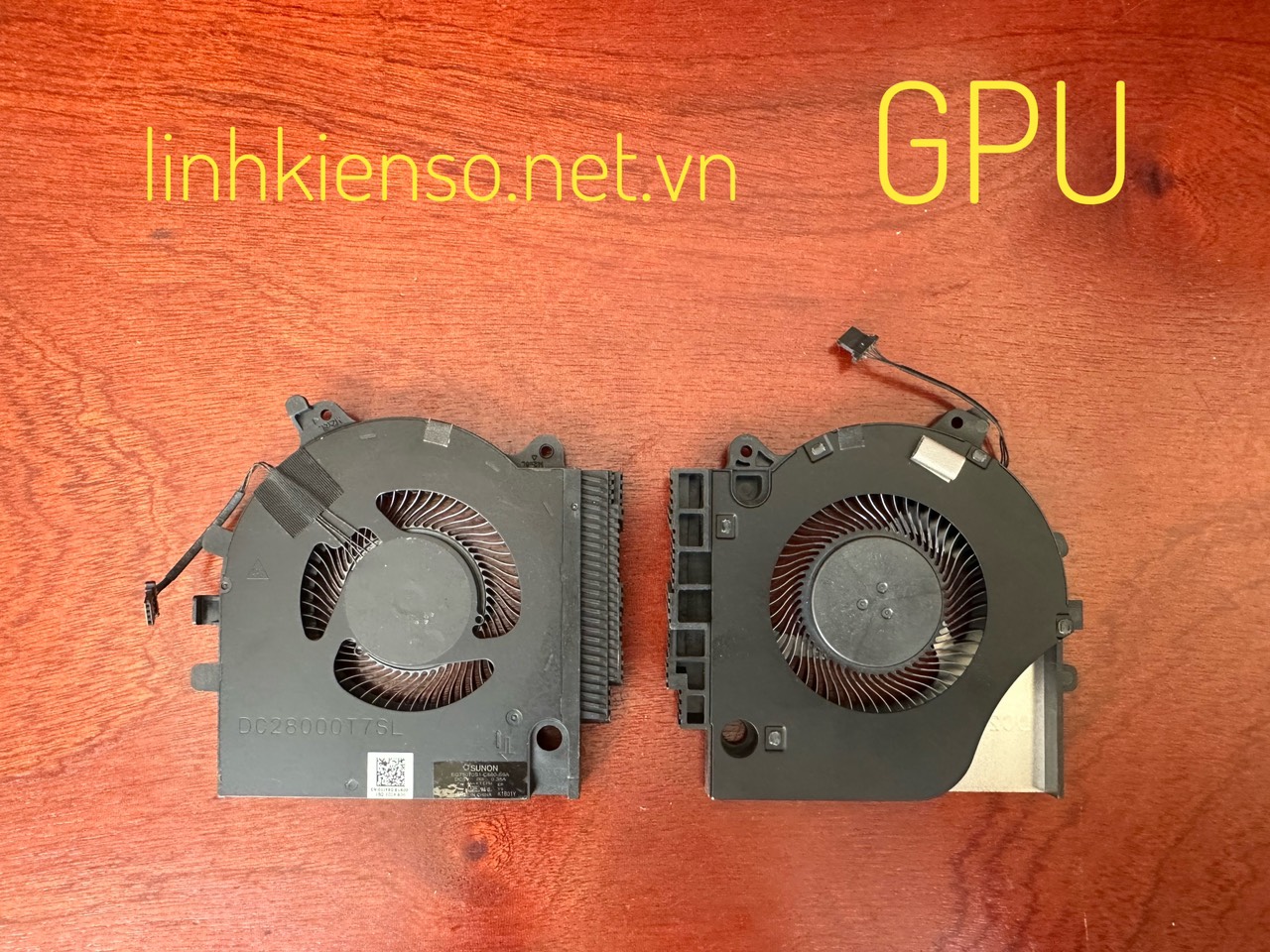 Fan Dell G15 5510 5511 55150 GTX1650 5V CPU 01JYXG GPU 0203MH DC28000T8FL Fan Dell G15 5510 5511 55150 GTX1650 mới