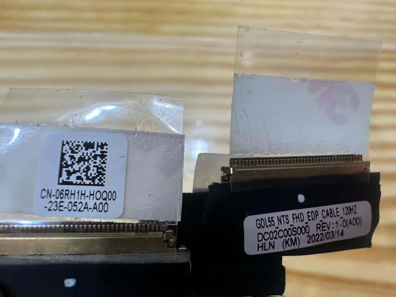 Cable Lcd Dell Inspiron G15 5510 5511 5515 40Pin 0.5 120HZ DC02C00S000 06RH1H DC02C00S200