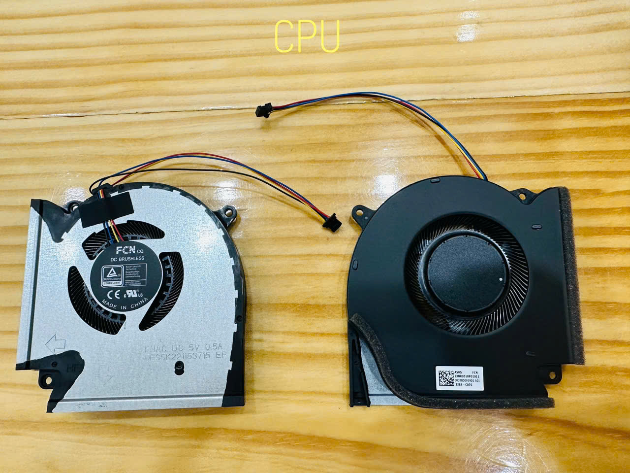 Fan Asus ROG Strix G513  G513IM G513QR G533 G533QR G533QS G713 G713QR G733 G733QR G733QS  CPU GPU 5V