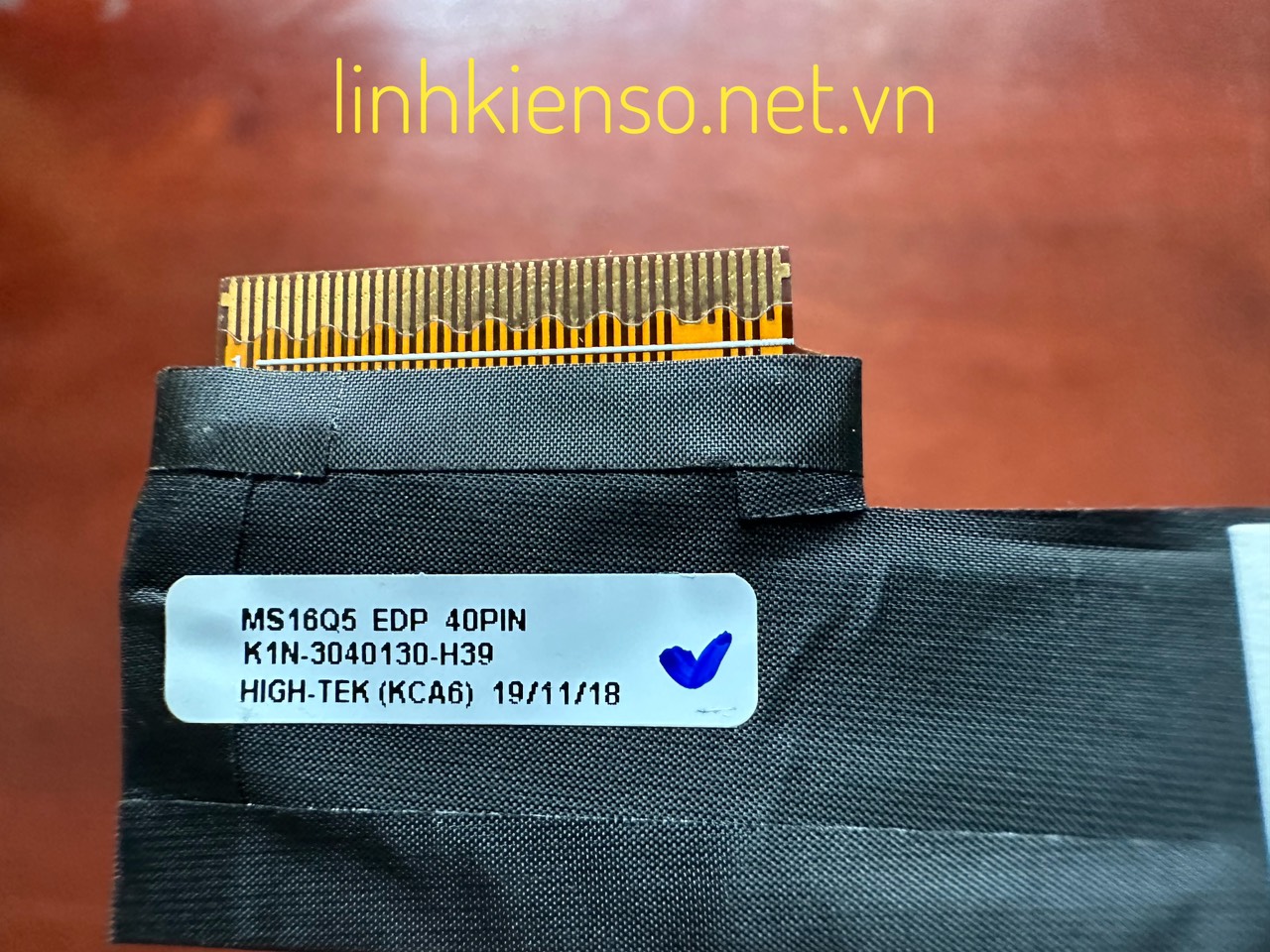 Cable Lcd MSI GS65 40pin K1N-3040130-H39 mới 140hz