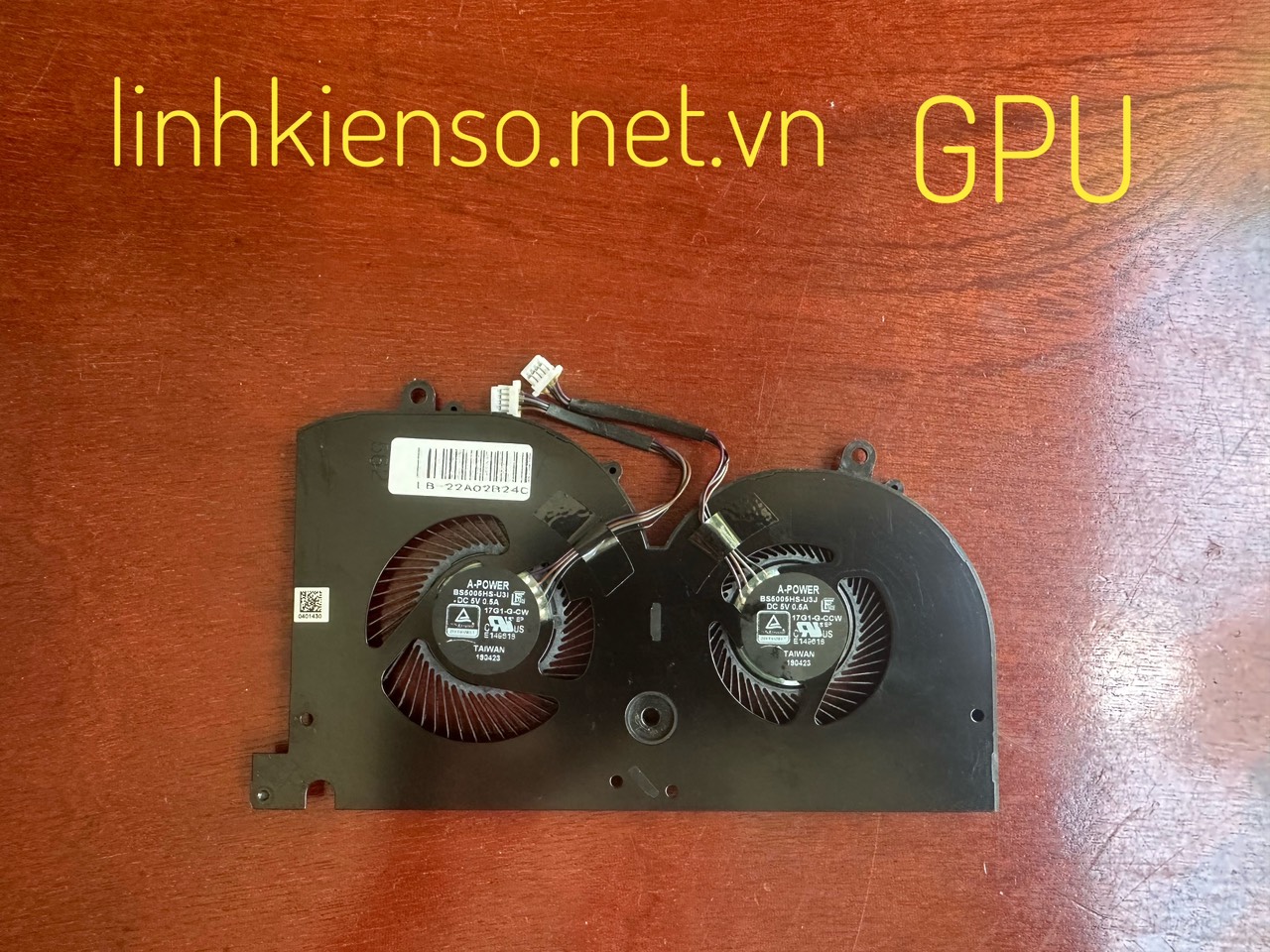 Fan MSI GS75 GS75-Stealth GS75-Stealth-093 GS75-Stealth-243 GS75-Stealth-413 P75 P75 P75 469 P75 894 MS-17G1 MS-17G1  BS5005HS CPU&GPU mới