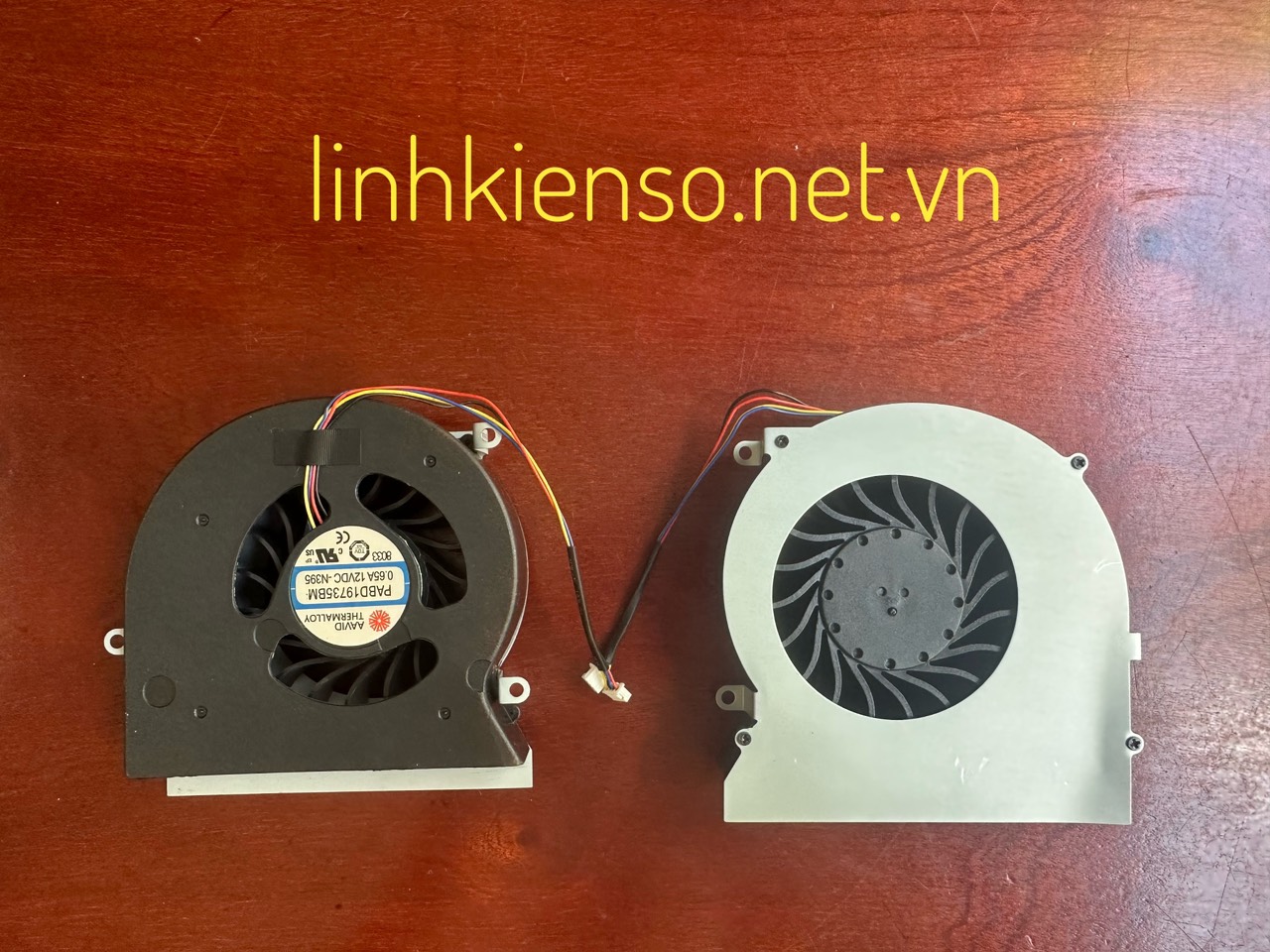 Fan MSI 16L1 16L2 GT62 GT62VR PABD19735BM 0.65A 12VDC -N322 PABD19735BM -N395