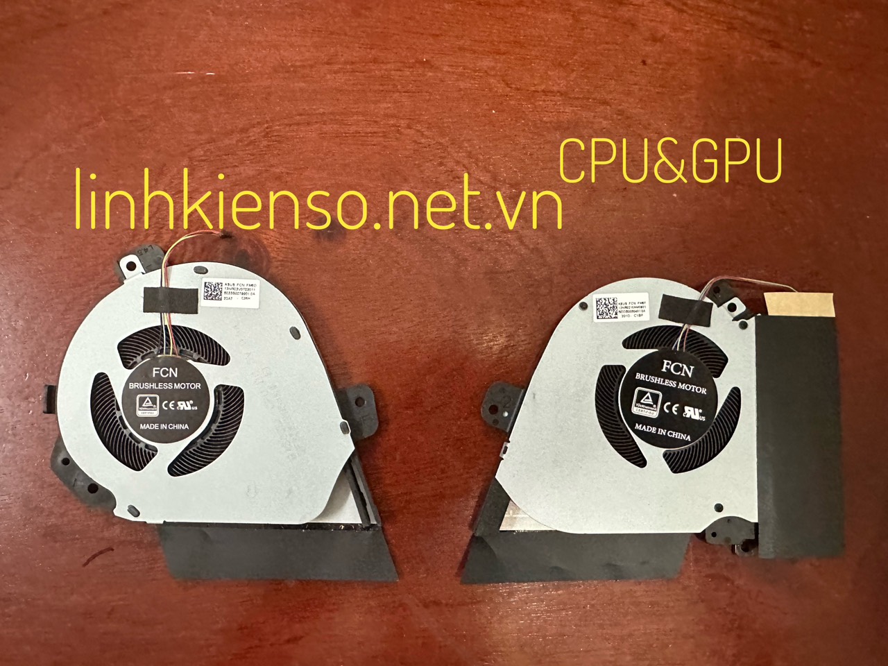 Fan Asus Rog GX502DU GA502 GA502D GA502DU GU502 GU502DU GU502GV GU502GW GU505D GU505 GU505DU 5V CPU GPU mới