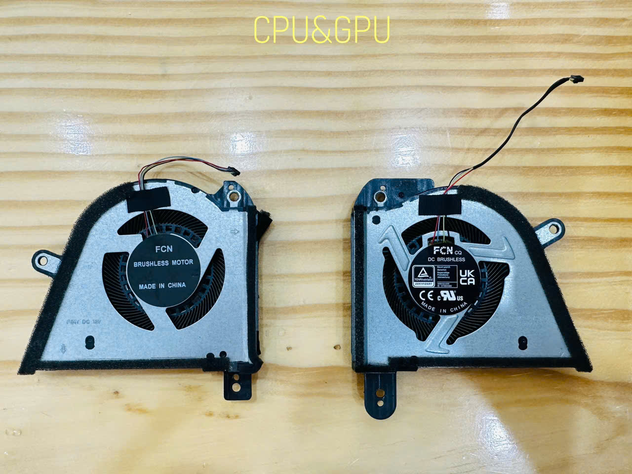 Fan Asus Zephyrus M16 2023 GU604 GU604VI GU604VZ CPU GPU 12V  Hàng ORG