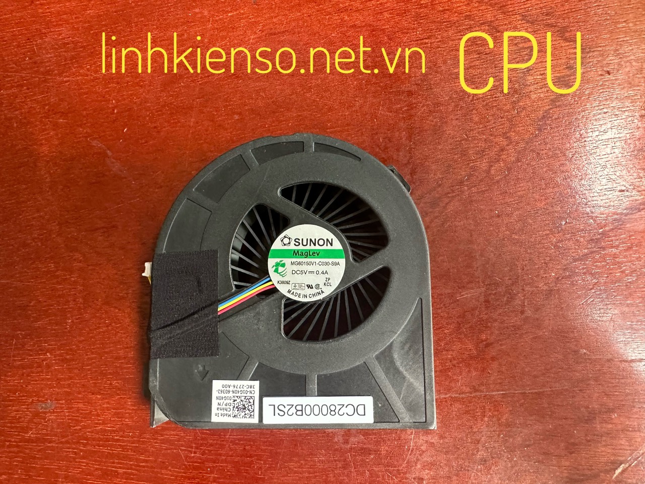 Fan Dell Precision M4700 CPU GPU 01G40N 0CMH49 MG60120V1-C170-S9A MG60150V1-C030-S9A mới