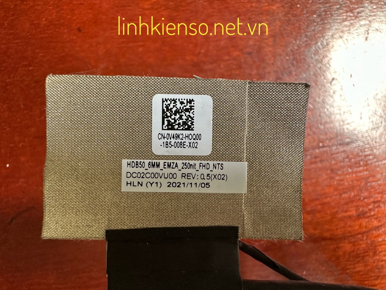 Cable Lcd Dell Latitude 7530 E7530 ( DC02C00VU00 ) ( DC02C00VX00 )( DC02C00XP00 ) mới