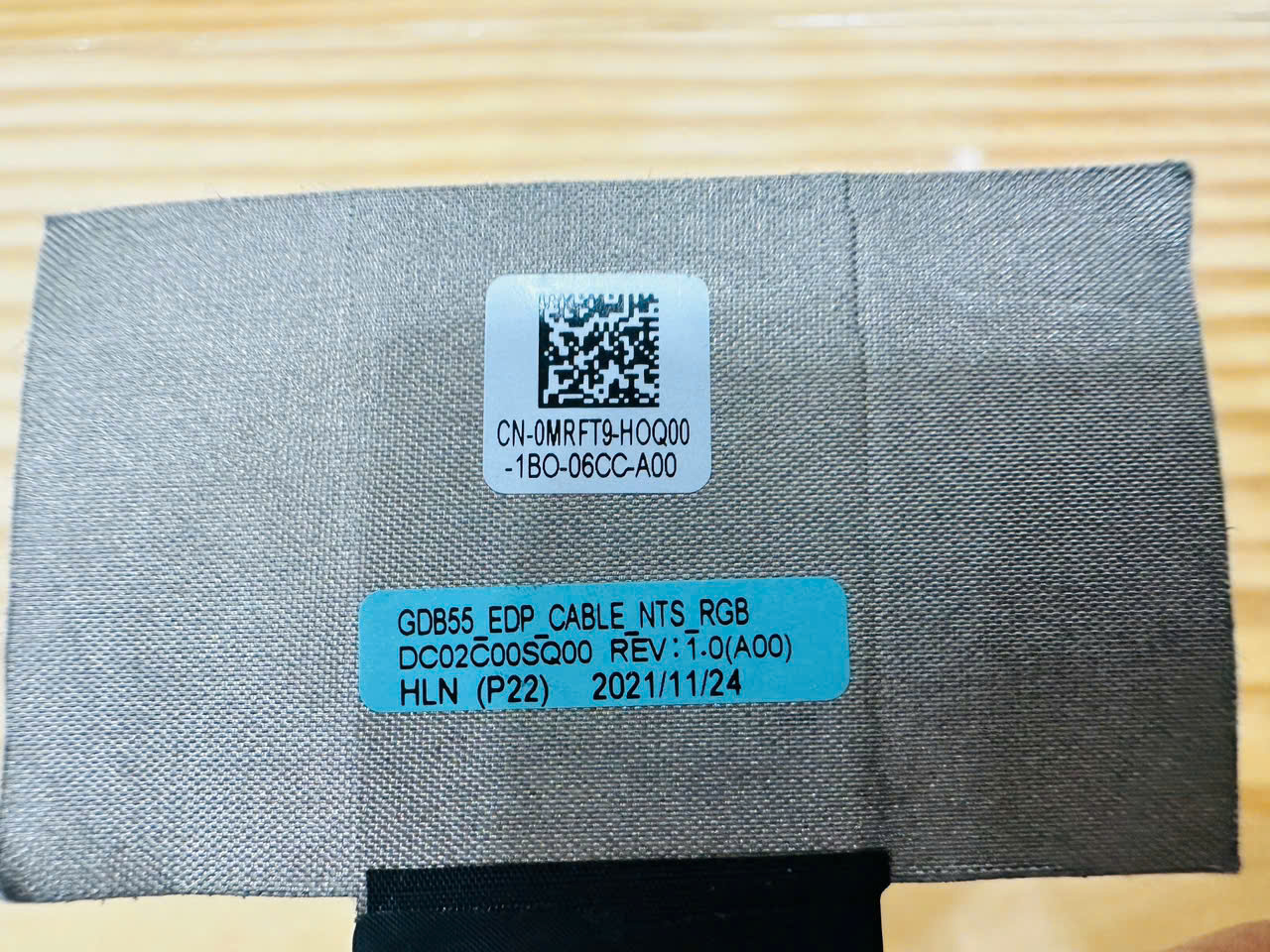 Cable Lcd Dell Precision 7560 M7560  0MRFT9 DC02C00SQ00 30Pin  0.5