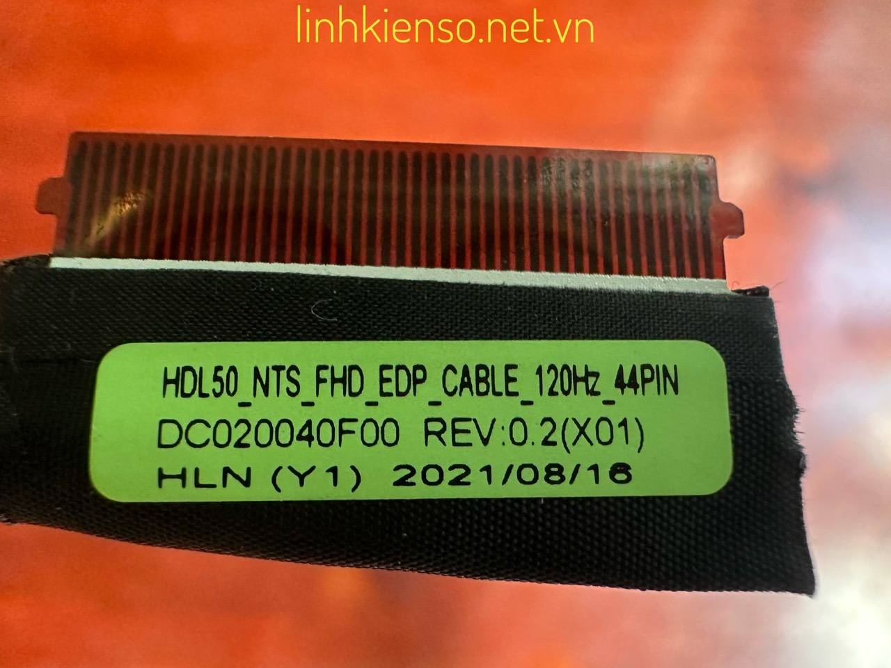 Cáp màn hình Lcd Dell Inspiron 3520 3525 N3520 N3525 15.6"" FHD 120Hz NTS 44P 0PVPM6 DC020040F00 mới