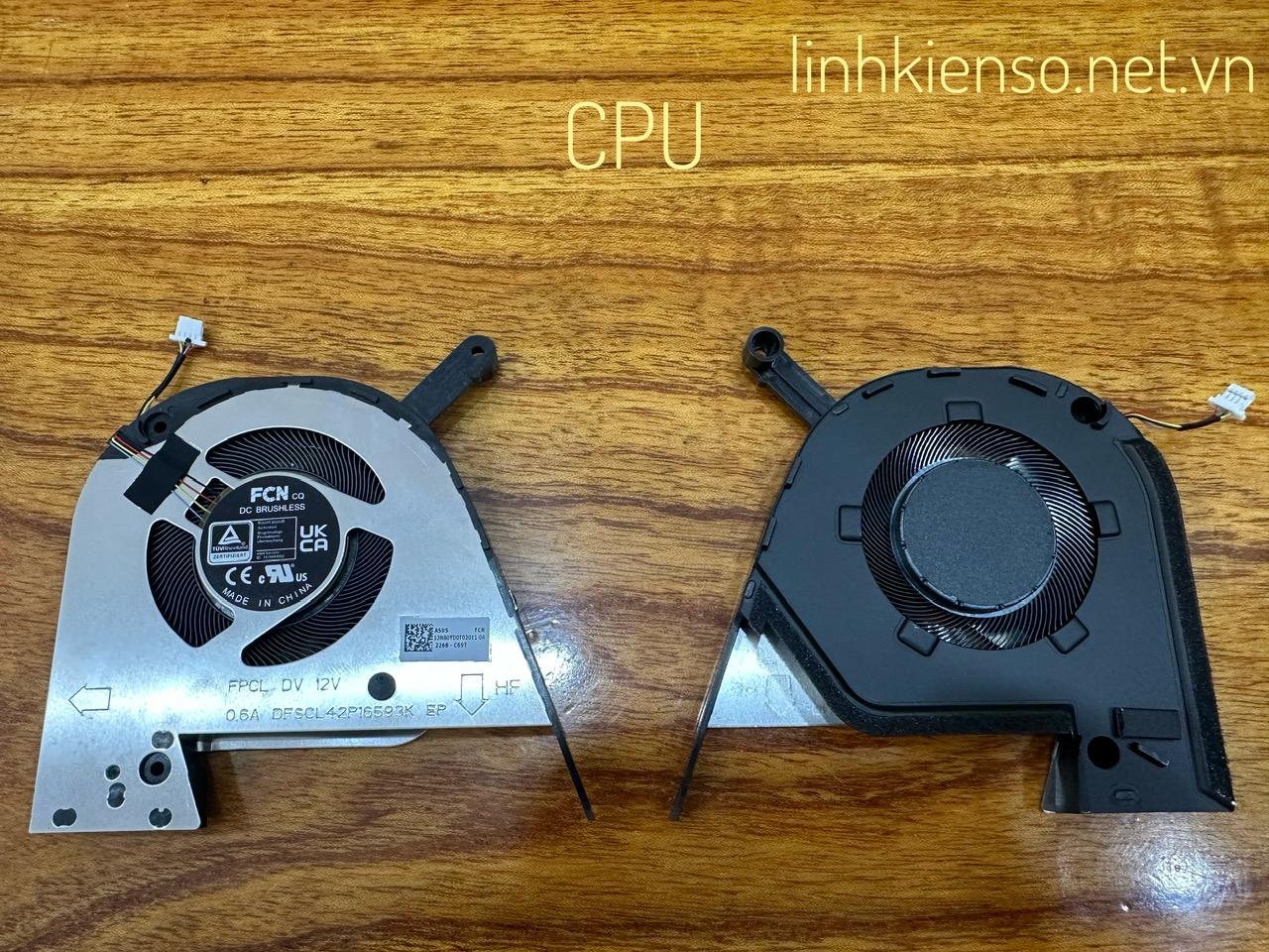 Fan Asus Vivobook Pro 15X OLED  N6501ZM K6501Z K6501ZM DC12V CPU&GPU  Hàng ORG
