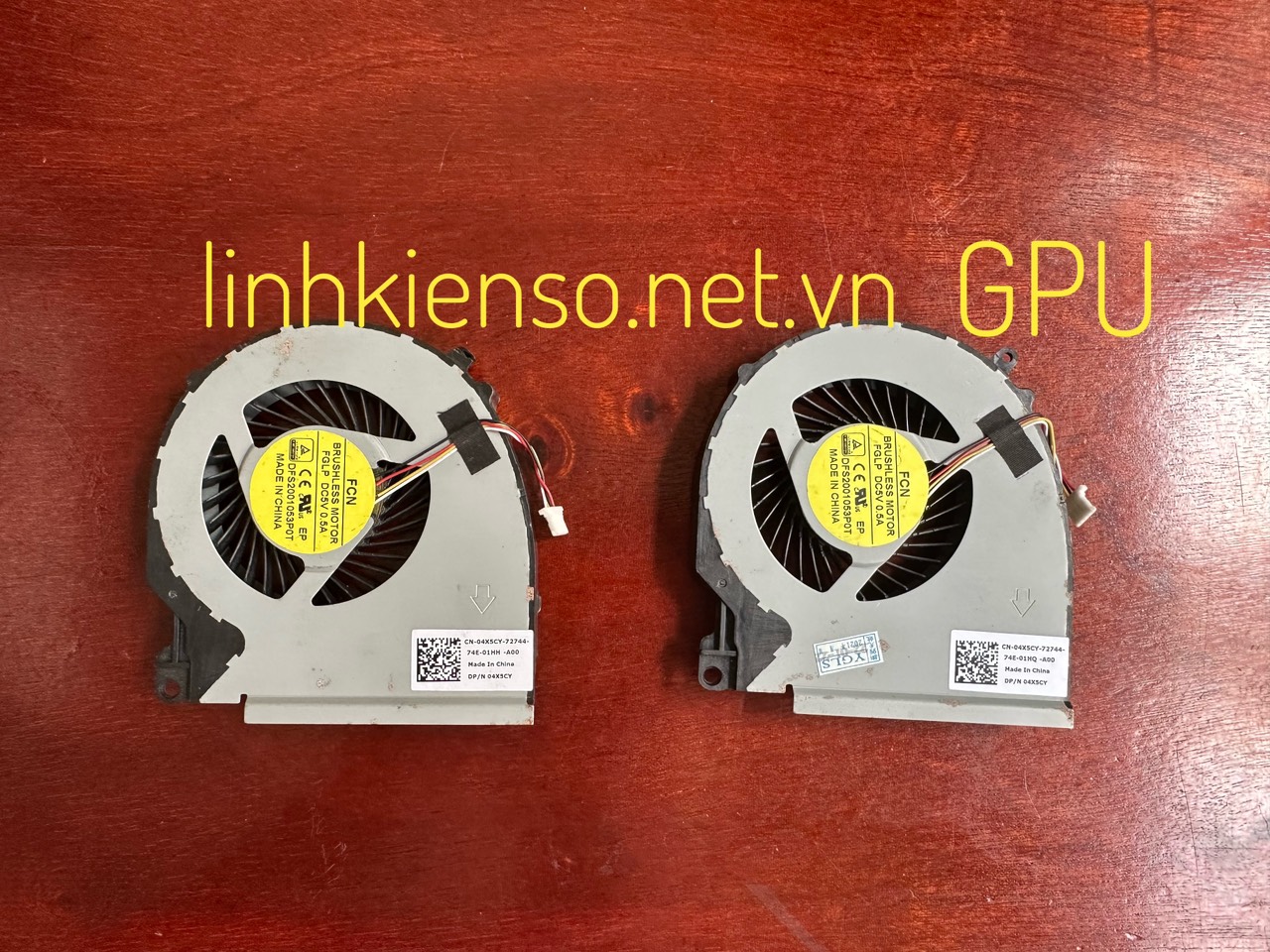 Fan Dell Inspiron 15 7559 N7559 04X5CY 0RJX6N CPU GPU