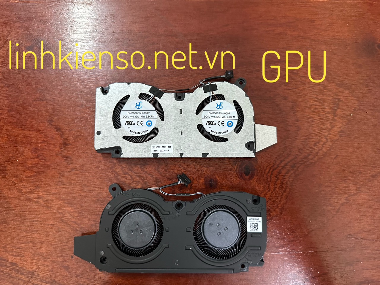 Fan Dell Inspiron 16-7610 7610 16 Plus CPU GPU 05CXK8 mới