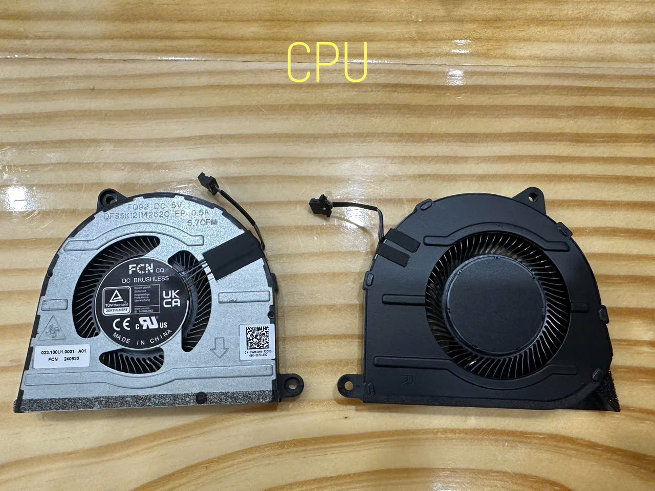 Fan Dell Inspiron 16 Plus 7630 7635 N7630 N7635 CPU GPU  0WMXW4 040RPX