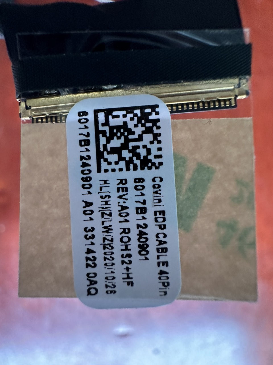 Cáp màn hình Acer PH315-53 PH315-54 PT315-52 PT315-53 40P 144HZ DC02C00QP00 mới
