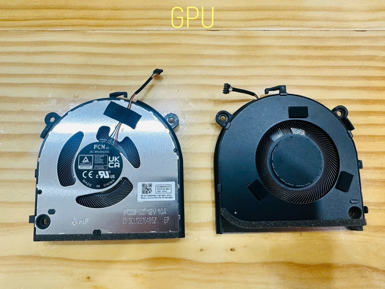 Fan Lenovo IdeaPad Pro 5 Slim 5-16IMH9 AHP9 2024 CPU GPU 12V