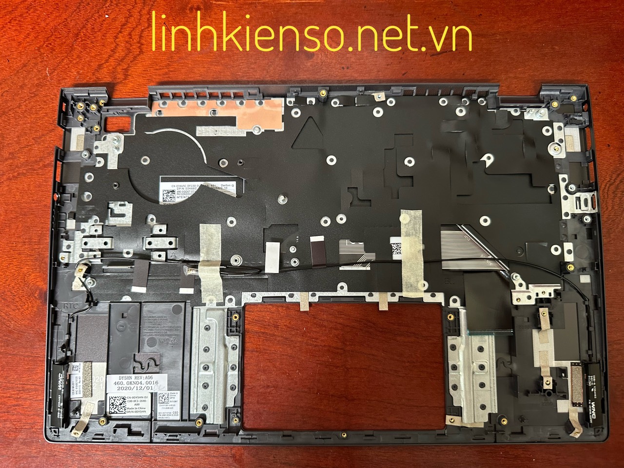 Vỏ C Dell Vostro 5401 5402 5405 V5401 V5402 V5405 02H8GP 03J9MW 3J9MW 0RJ4V9 0DY5HN 0FK1X 00FK1X có phím mới