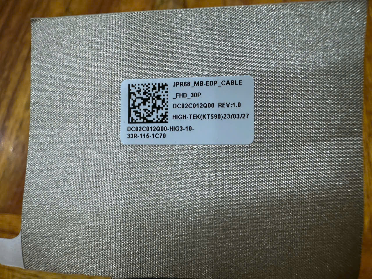 Cable Lcd HP Victus Gaming 16-R 16-S 30Pin 0.5 TPN-C169 JPR68 DC02C012Q00  40Pin 0.5 DC02C012R00