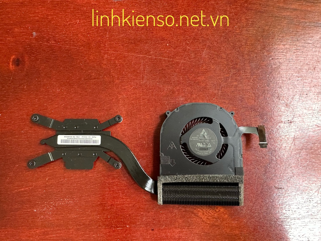 Cụm Tản Fan Lenovo Thinkpad Yoga X1 Carbon 4th 2016 20FB 20FC 01AX999 01AX830 ND55C33 01AW976 00JT800 BAZB0505R5H 023.10084.0011 C16-00-Z-93O-002F mới
