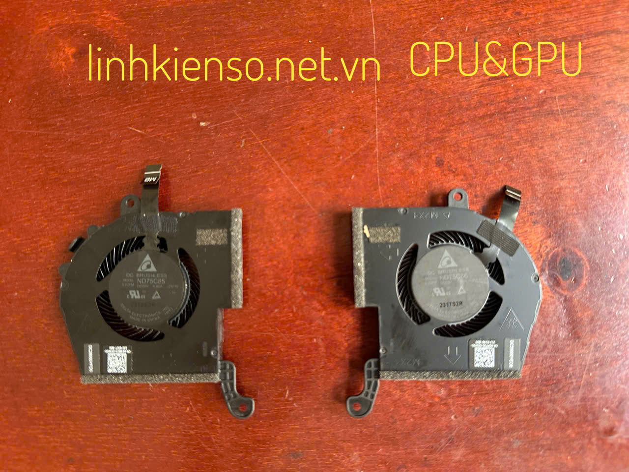 Fan Dell Alienware X14R2 X14R3 CPU 0198CH GPU 05PF30 9PIN New Hãng