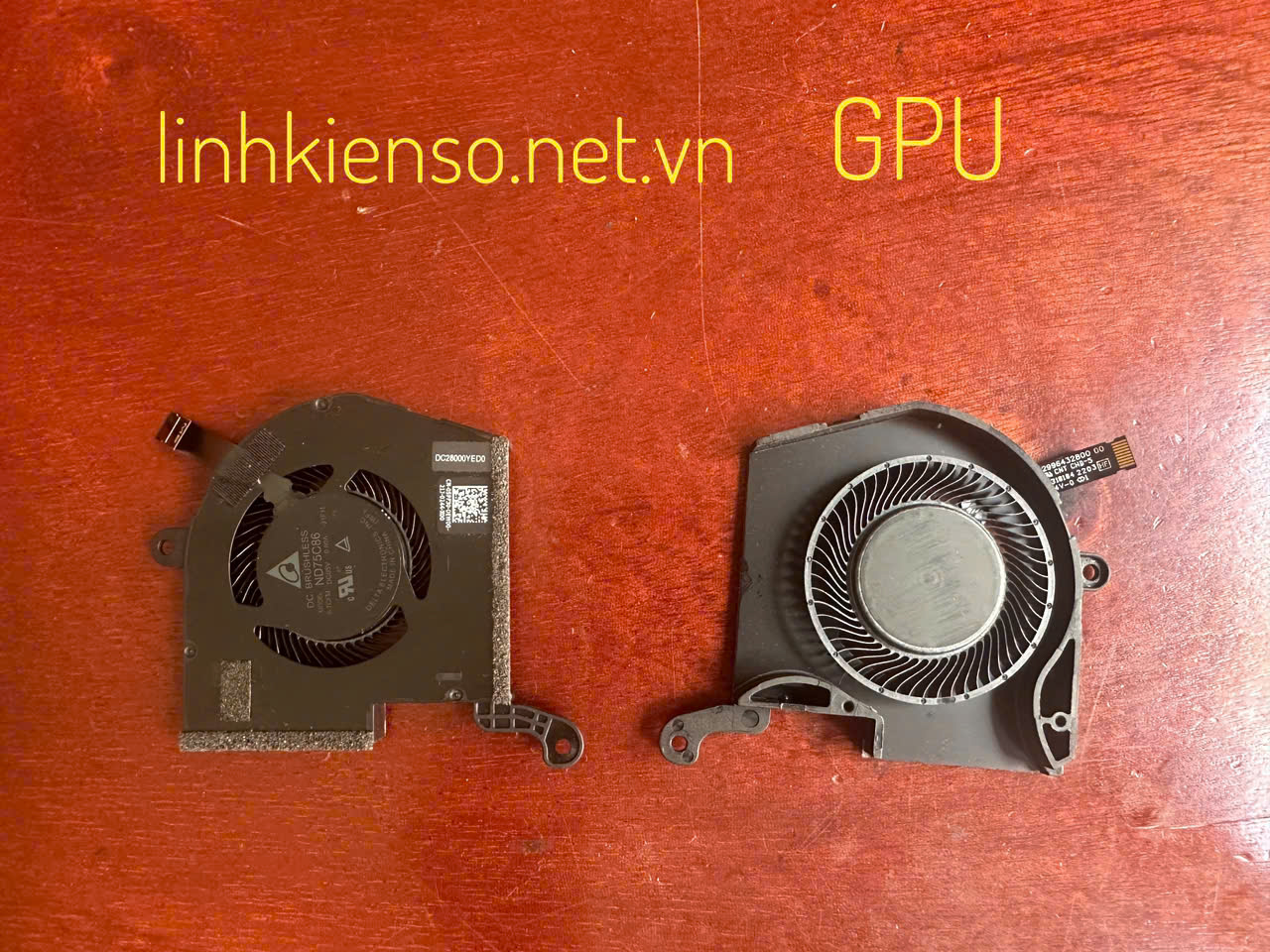Fan Dell Alienware X14R2 X14R3 CPU 0198CH GPU 05PF30 9PIN New Hãng