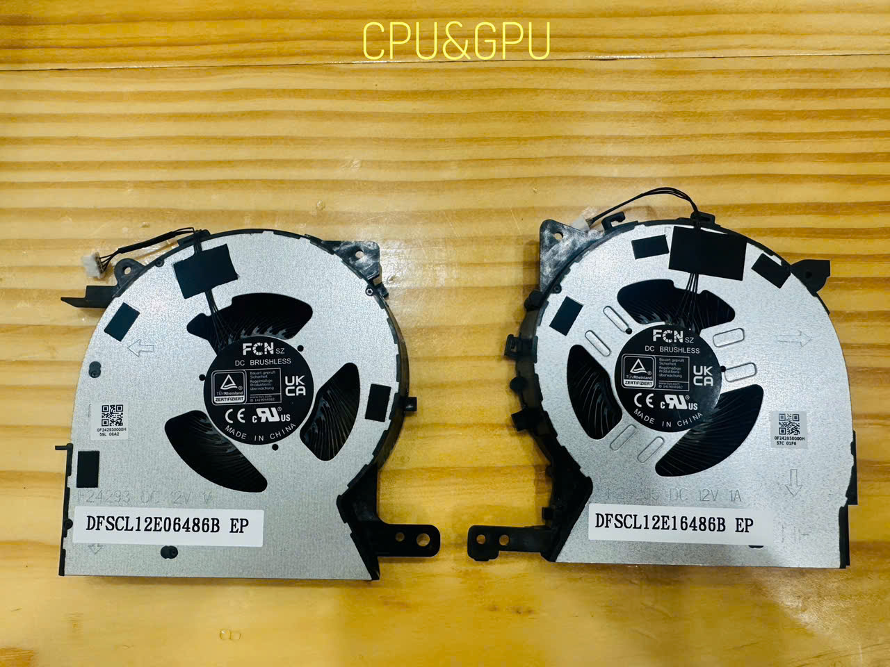 Fan Lenovo Legion Pro7 Y9000P R9000P RTX5090 2025 F24295 DC12V 1A CPU&GPU