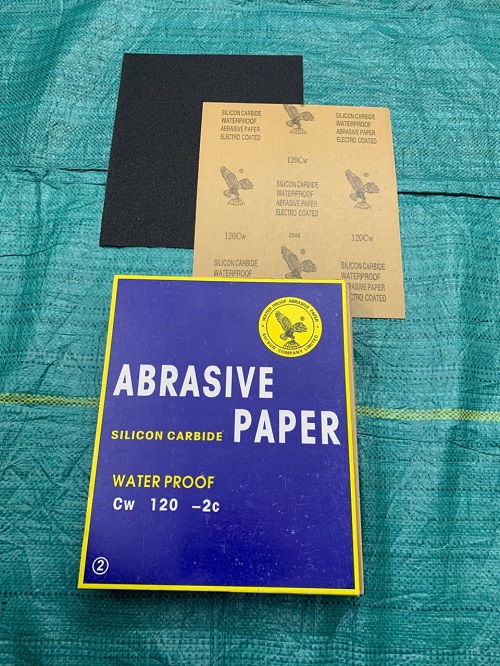 Toàn quốc bán giấy nhám độ hạt #120 Đại Bàng, kích thước 9''x11''