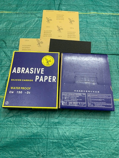 Toàn quốc bán giấy nhám độ hạt #150 Đại Bàng, kích thước 9''x11''