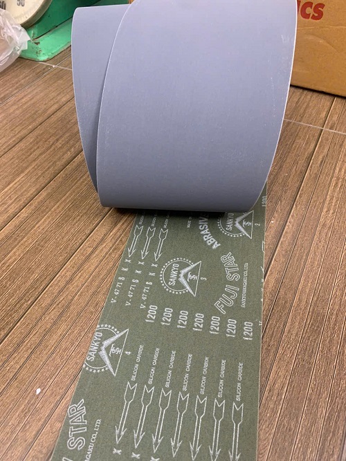 Vải nhám siêu mịn Sankyo Fujistar, độ nhám 1200, nền vải, nhập khẩu Japan