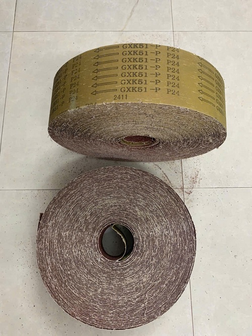 Vải ráp độ nhám P24, hãng GXK51, mua nhám P24 ở đâu