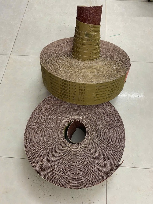 Giấy ráp vải P24, độ hạt thô P24, vải nhám P24, hãng GXK51