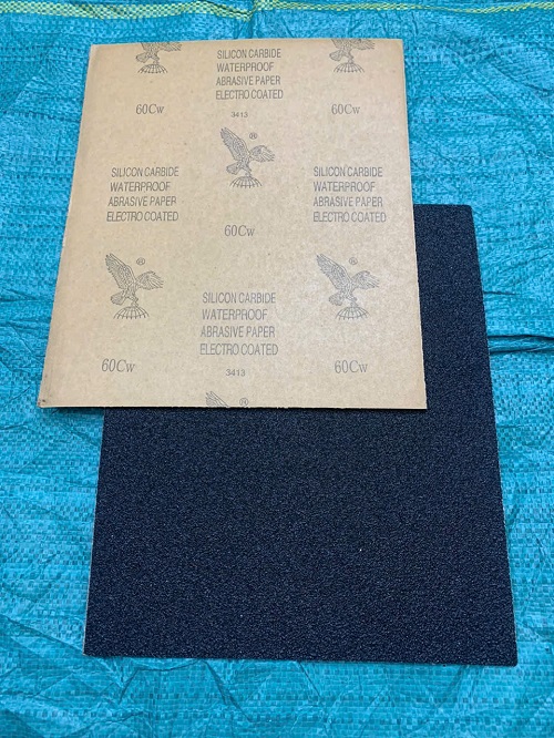 Địa chỉ uy tín bán giấy nhám Đại Bàng, độ nhám P60, kích thước 230mmx280mm