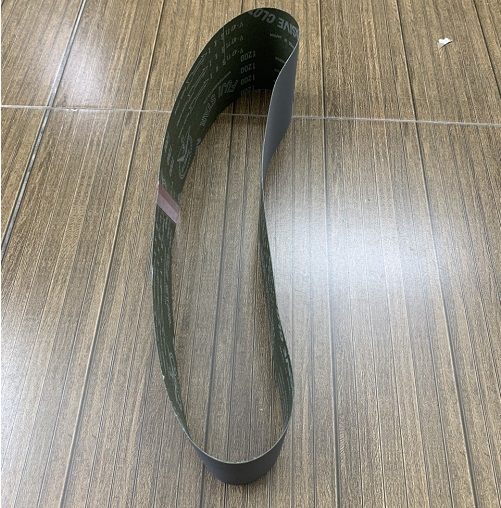 Đai ráp vòng, kích thước 4''x36'', độ nhám P80, mối nối PVC, nối chồng