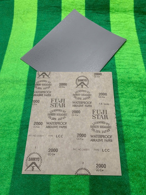 Giấy nhám ướt, chịu nước P2000 Sankyo Fujistar, kích thước 230mmx280mm