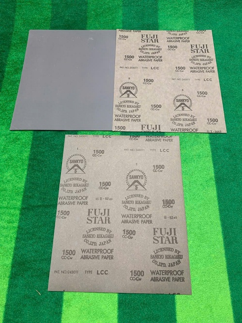 Bán giấy giáp RIKAGAKU Sankyo Fujistar, độ hạt P1500, kích thước 9x11