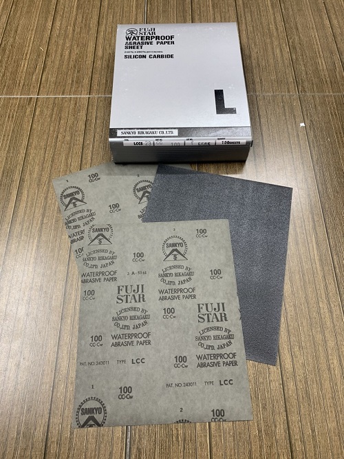 Ráp tờ nước Sankyo, độ nhám P100, kích thước 9''x11''