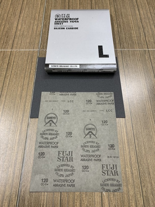 Giáp tờ A4 LCC Sankyo Fujistar P120, màu xám, chịu nước, kích thước 9''x11''