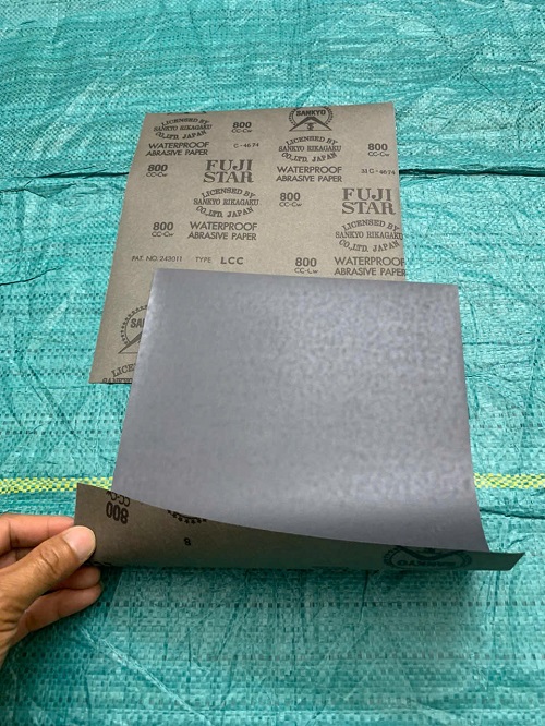 Bán giấy giáp Sankyo Fujistar độ nhám P800, kích thước 230mmx280mm